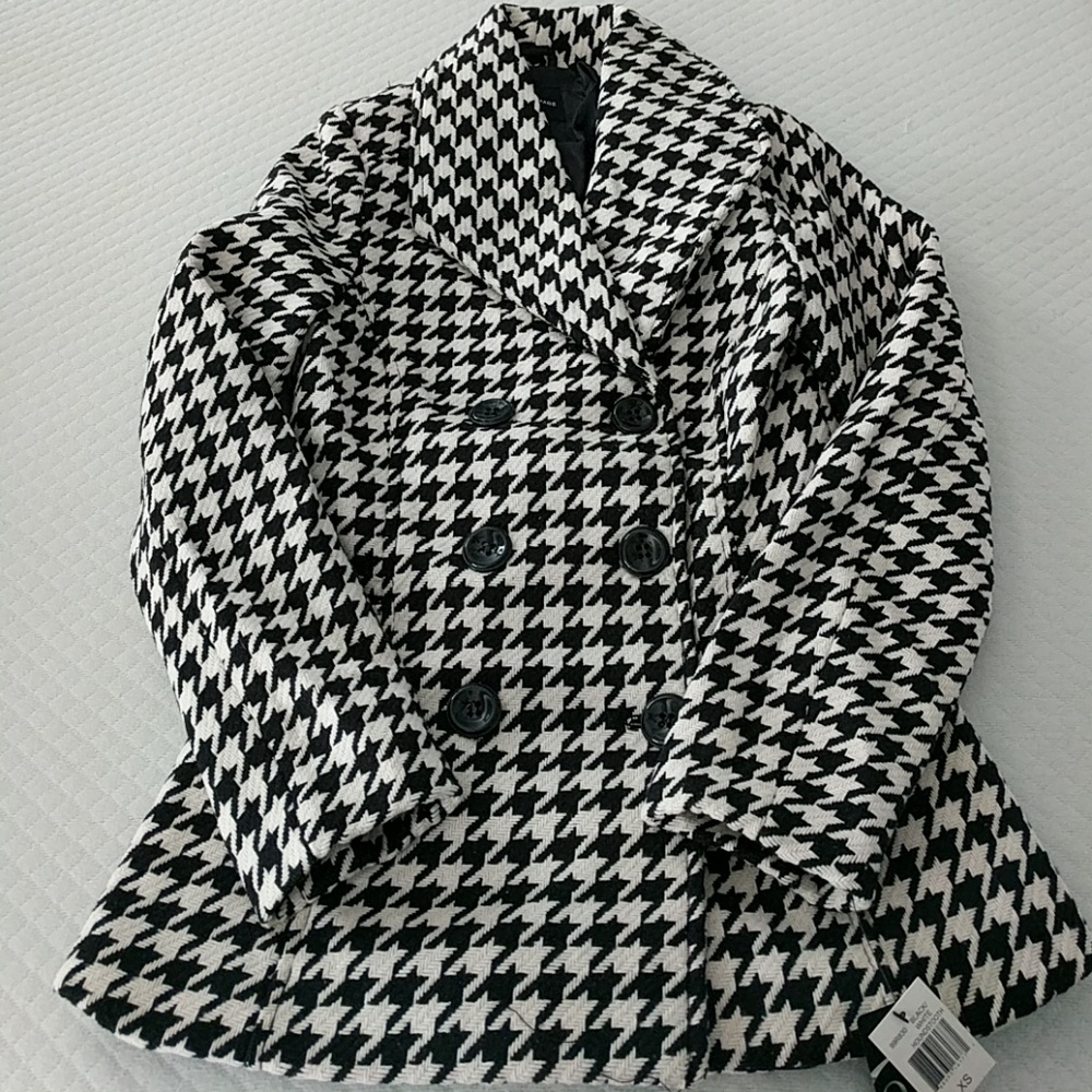 Balck & White Houndtooth Jacket Brand New, Never W